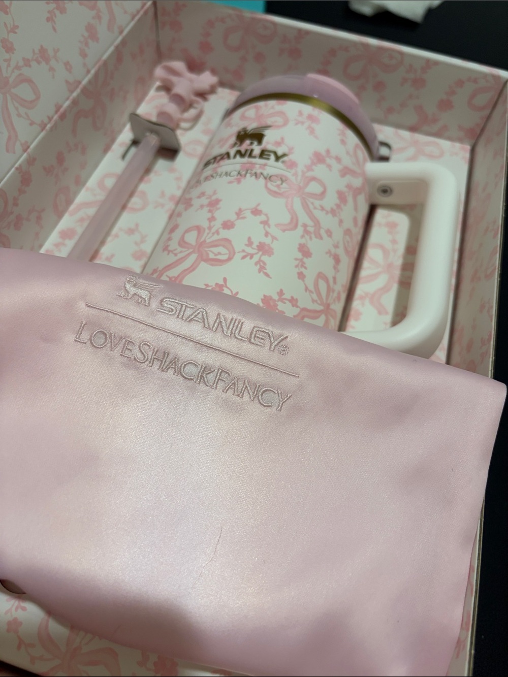 Brand new Stanley LoveShackFancy theme cup - Picture 3 of 4